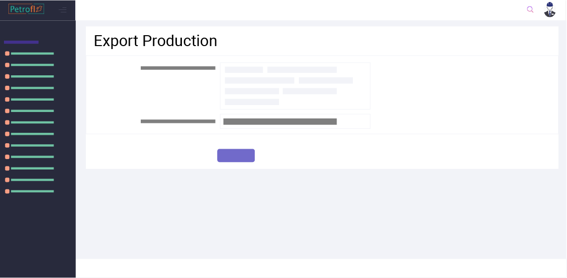 Petrofly Production Export