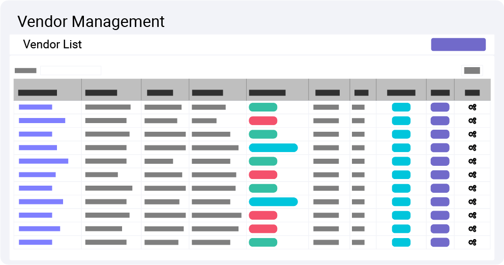 Petrofly Vendor Management